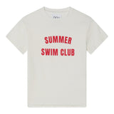 Dou Dou T-Shirt Girocollo Tinta Unita con Stampa per Bambina DW8P81X BIANCO DOU DOU 