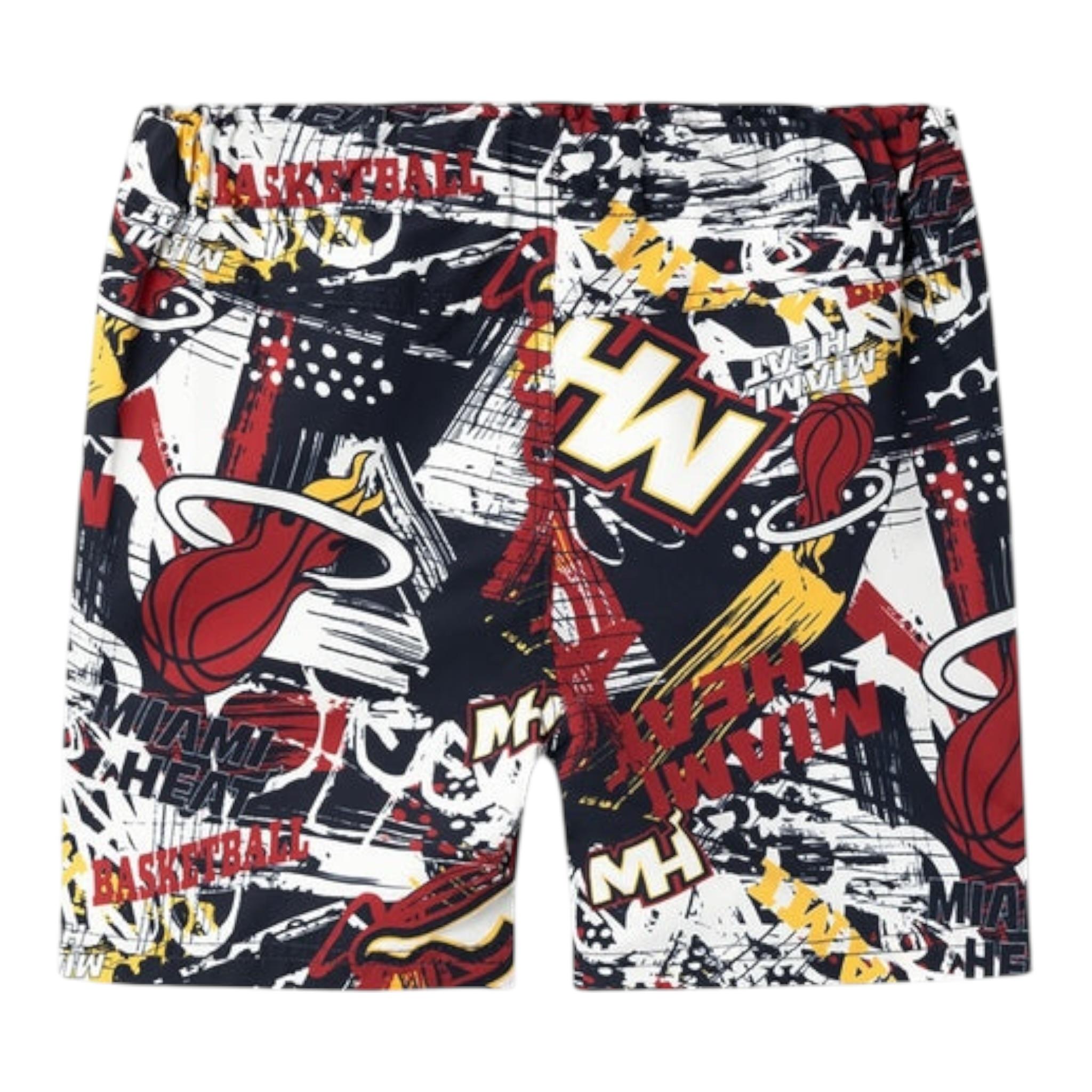 Name It Costume tinta unita con Stampa Blu per Bambino 13226913 BLU NAME IT 