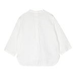 Il Gufo Camicia Manica Lunga Tinta Unita Collo Coreano per Bambino P25CL017L6006 BIANCO IL GUFO 