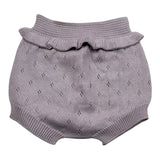 Wedoble Culotte Tinta Unita con Ricami per Neonata V2505331A LILLA WEDOBLE 