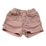 Tommy Hilfiger Short Fantasia A Righe con Elastico In Vita per Neonata KN0KN01619 BIANCO/ROSA TOMMY HILFIGER 