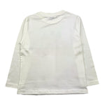 MAYORAL shirt girocollo tinta unita con stampa in contrasto Bianco per Bambino 4052J BIANCO MAYORAL 