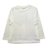 MAYORAL shirt girocollo tinta unita con stampa in contrasto Bianco per Bambino 4052J BIANCO MAYORAL 