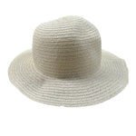 Magil Cappello In Paglia Tinta Unita per Bambina CAPP PANNA MAGIL 