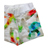 Msgm Completo T-Shirt-Bermuda Multicolor Bianco Per Neonato
