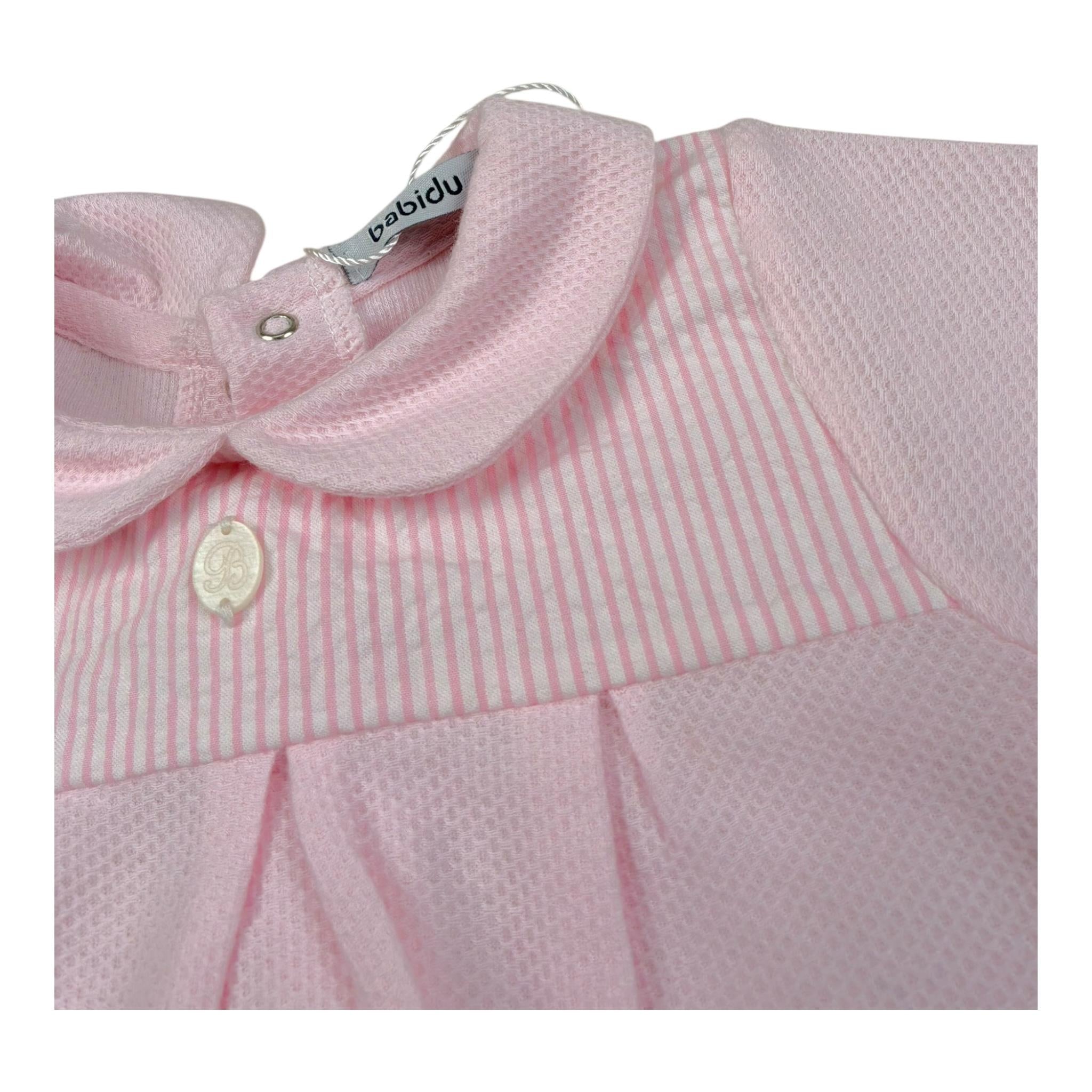 Babidu Pagliaccetto Tinta Unita per Neonata 31340 ROSA BABIDU 