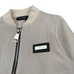 Duepuntozero Felpa Tinta Unita con Zip per Neonato GBTASCN BEIGE DUEPUNTOZERO 