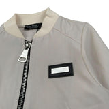 Duepuntozero Felpa Tinta Unita con Zip per Neonato GBTASCN BEIGE DUEPUNTOZERO 