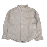 Pure Firenze Camicia Manica Lunga Collo Coreano tinta unita Beige per Neonato PC03176X BEIGE PURE FIRENZE 