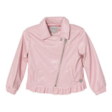 Guess Chiodo In Ecopelle Tinta Unita per Bambina K5RL02WFV60 ROSA GUESS 