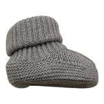 MARTIN ARANDA babbucce tintaunita con ricami Grigio per Neonato L02310067 GRIGIO MARTIN ARANDA 