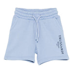 Trussardi Bermuda Tinta Unita con Elastico In Vita per Neonato TIP25016BEX AZZURRO TRUSSARDI 