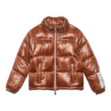 HINNOMINATE giubbino tinta unita con logo Marrone per Bambina 3641O0220 MARRONE HINNOMINATE 