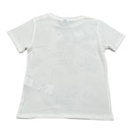 Please T-Shirt Girocollo Tinta Unita con Stampa per Neonata MBA3030B71 BIANCO PLEASE 
