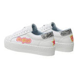Chiara Ferragni Sneakers Tinta Unita Con Logo Bianco Per Bambina