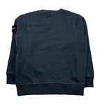 Stone Island Felpa Chiusa Girocollo Tinta Unita per Bambino K1S166100011J BLU STONE ISLAND 