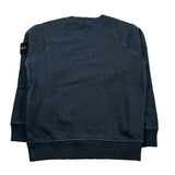 Stone Island Felpa Chiusa Girocollo Tinta Unita per Bambino K1S166100011J BLU STONE ISLAND 