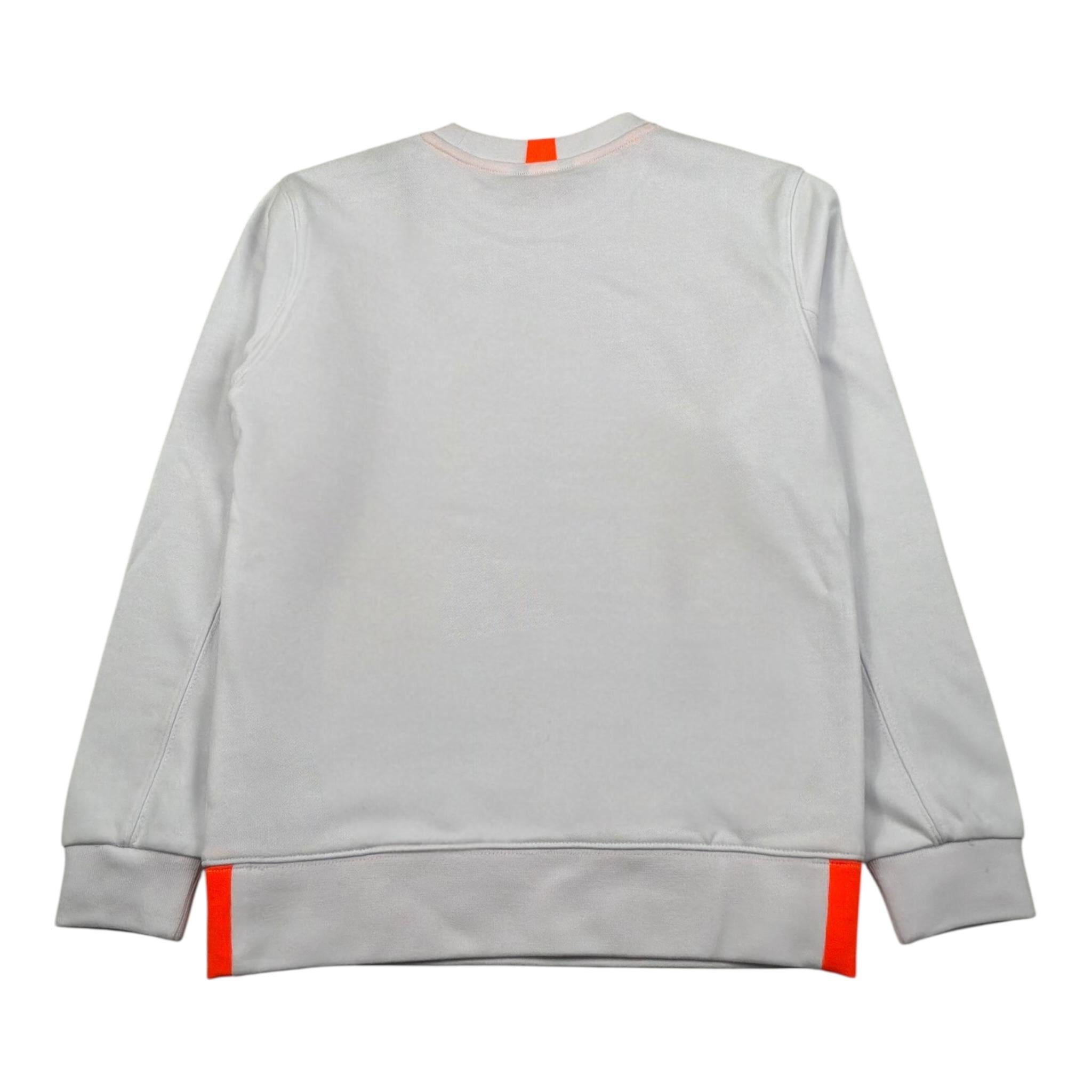 Refrigiwear Felpa Chiusa Girocollo Tinta Unita per Bambino RW456 BIANCO REFRIGIWEAR 