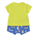 Mayoral Completo 2 Pezzi T-Shirt-Bermuda per Neonato 1206 VERDE MAYORAL 