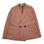 Paolo Pecora Giacca Tinta Unita con Fantasia A Righe per Bambino PP3924 MARRONE PAOLO PECORA 