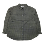 MOSCHINO camicia tinta unita con fantasia a quadretti Nero per Bambino HMC01K NERO MOSCHINO 