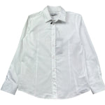 Paolo Pecora Camicia Manica Lunga Tinta Unita per Bambino PP4237 BIANCO PAOLO PECORA 
