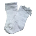 Mayoral Calzini Tinta Unita con Fiocco per Neonata 9595 BIANCO MAYORAL 