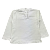 U+è BY MISS GRANT shirt tinta unita girocollo cn strass Bianco per Neonata UE1569N BIANCO U+è BY MISS GRANT 