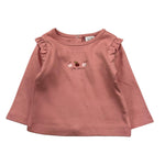 YATSI BABY shirt girocollo tinta unita con stampa Rosa per Neonata 24441550 ROSA YATSI BABY 