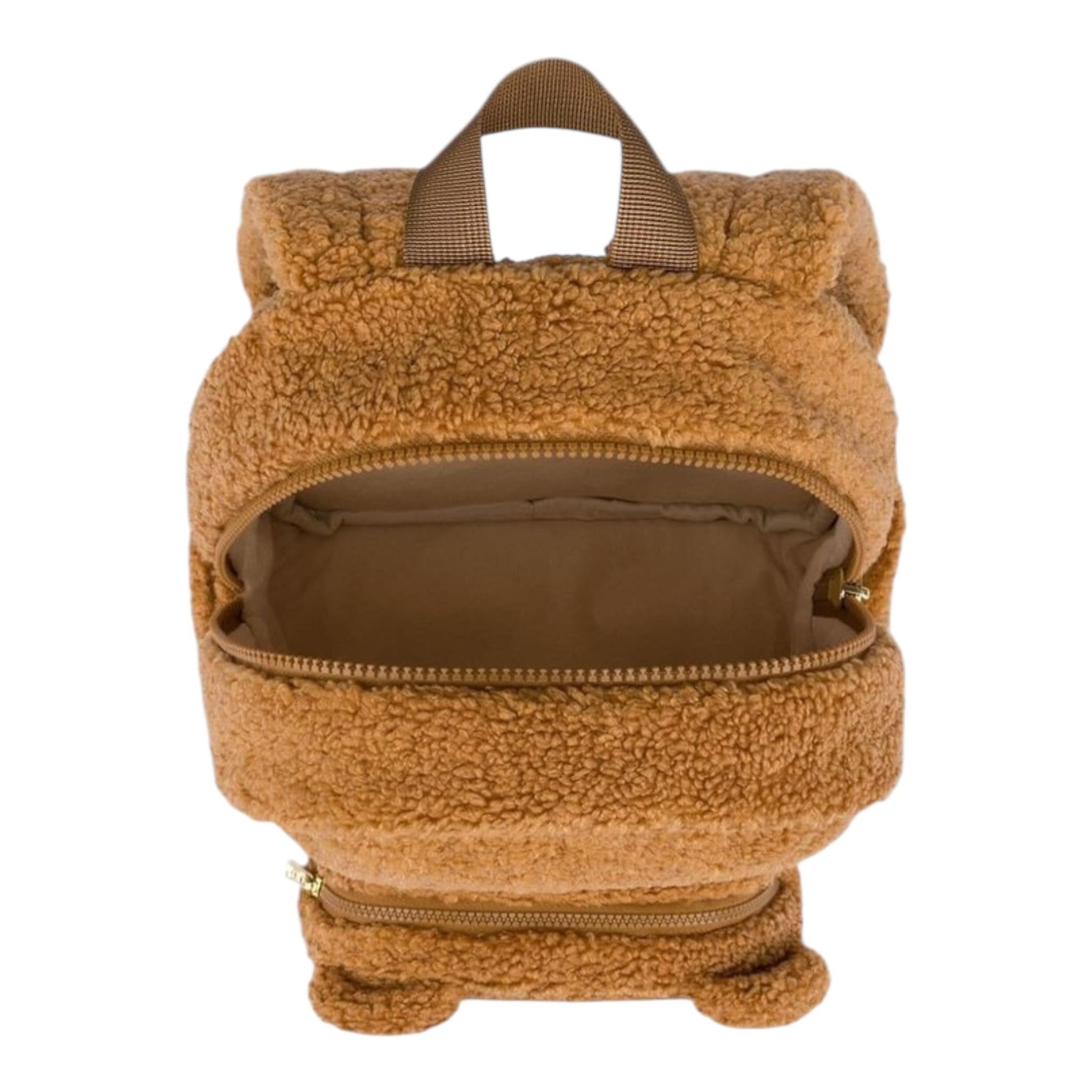 MOSCHINO zaino teddy tinta unita Cammello per Bambina MMX04P CAMMELLO MOSCHINO 