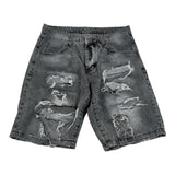 Colors Bermuda tinta unita In Denim Nero per Bambino ROROOR NERO COLORS 