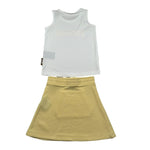 Just Cavalli Completo 2 Pezzi Canotta-Gonna Bicolore per Neonata JIP26030CJ BIANCO/GIALLO JUST CAVALLI 