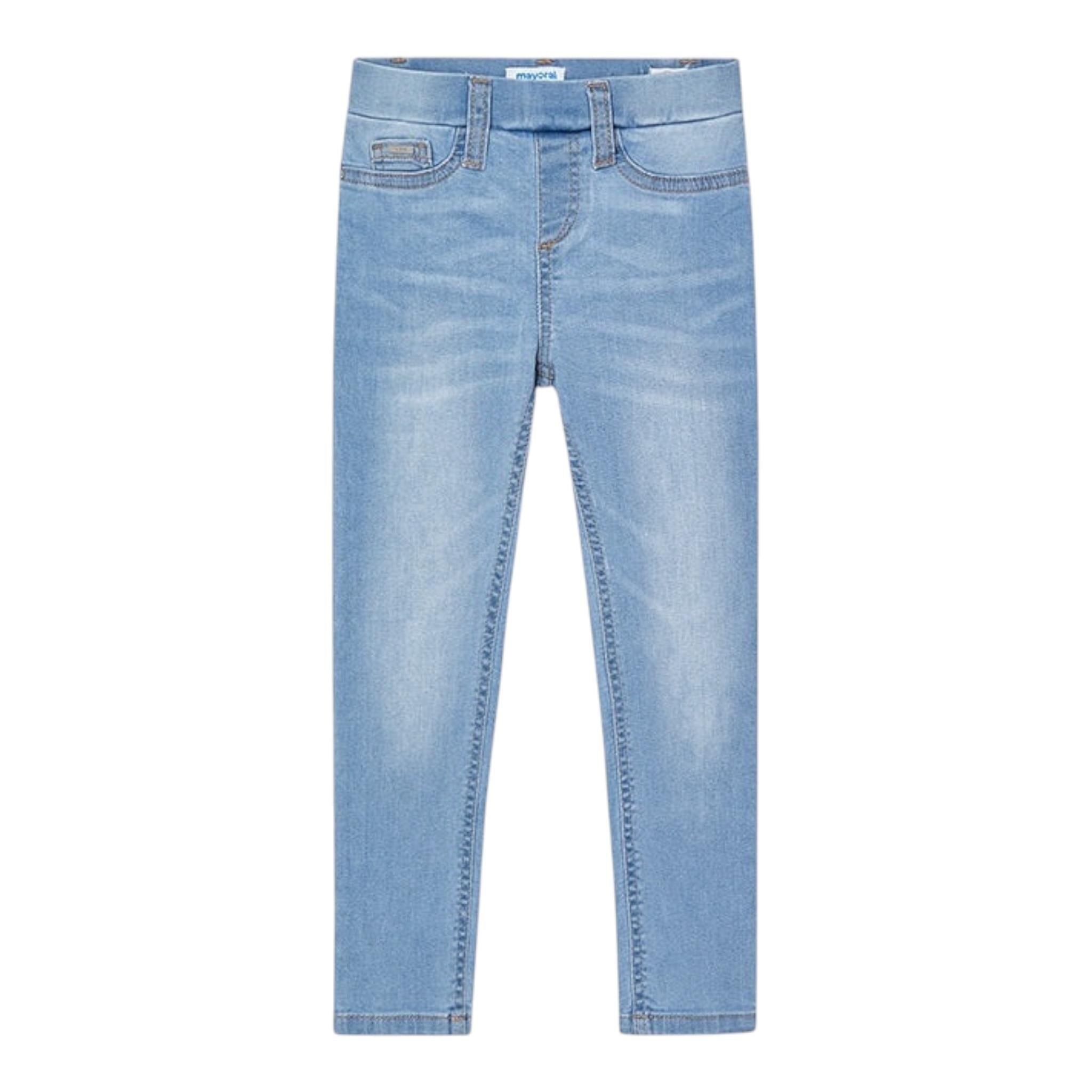 Mayoral Jeans Tinta Unita per Bambina 548 AZZURRO MAYORAL 