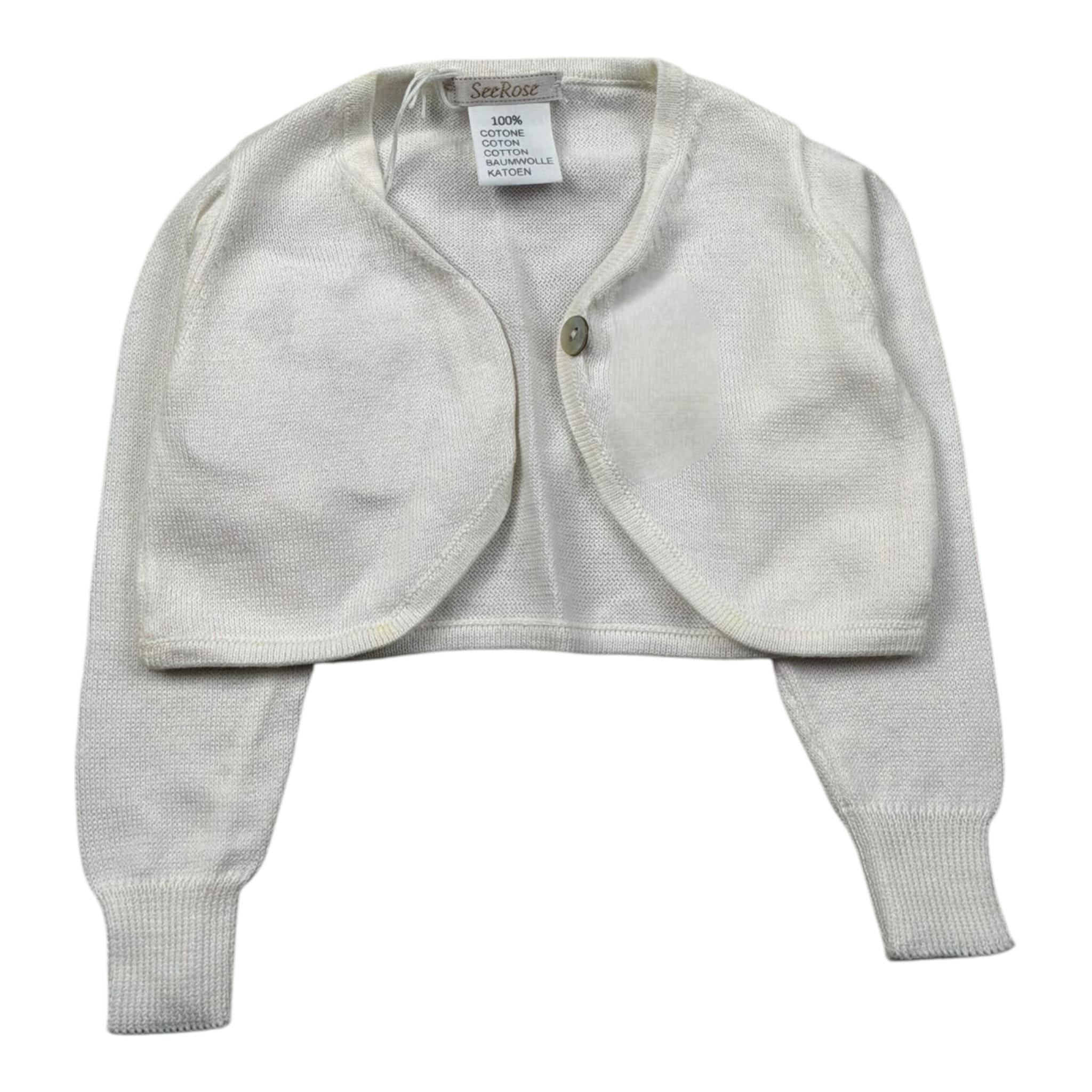 Seerose Coprispalle Tinta Unita per Neonata SEECP PANNA SEEROSE 