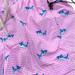 Saint Barth Costume Modello Boxer Tinta Unita con Stampa per Bambino 01059L ROSA SAINT BARTH 