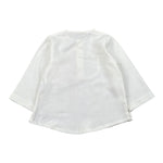 Babyvip Camicia Tinta Unita con Bottoni In Contrasto per Neonato T1345 BIANCO BABYVIP 