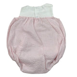 Lalalu' Pagliaccetto Bicolore Giromanica per Neonata PAL010P BIANCO/ROSA LALALU' 