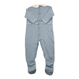 Paz Rodriguez Tutina Manica Lunga Tinta Unita per Neonato 005121702 AZZURRO PAZ RODRIGUEZ 