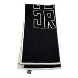 John Richmond Telo Mare Bicolore con Stampa Logo per Bambino RBP26028TM NERO JOHN RICHMOND 