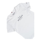 Tommy Hilfiger T-Shirt Girocollo Tina Unita con Stampa per Bambino KG0KG08524 BIANCO TOMMY HILFIGER 