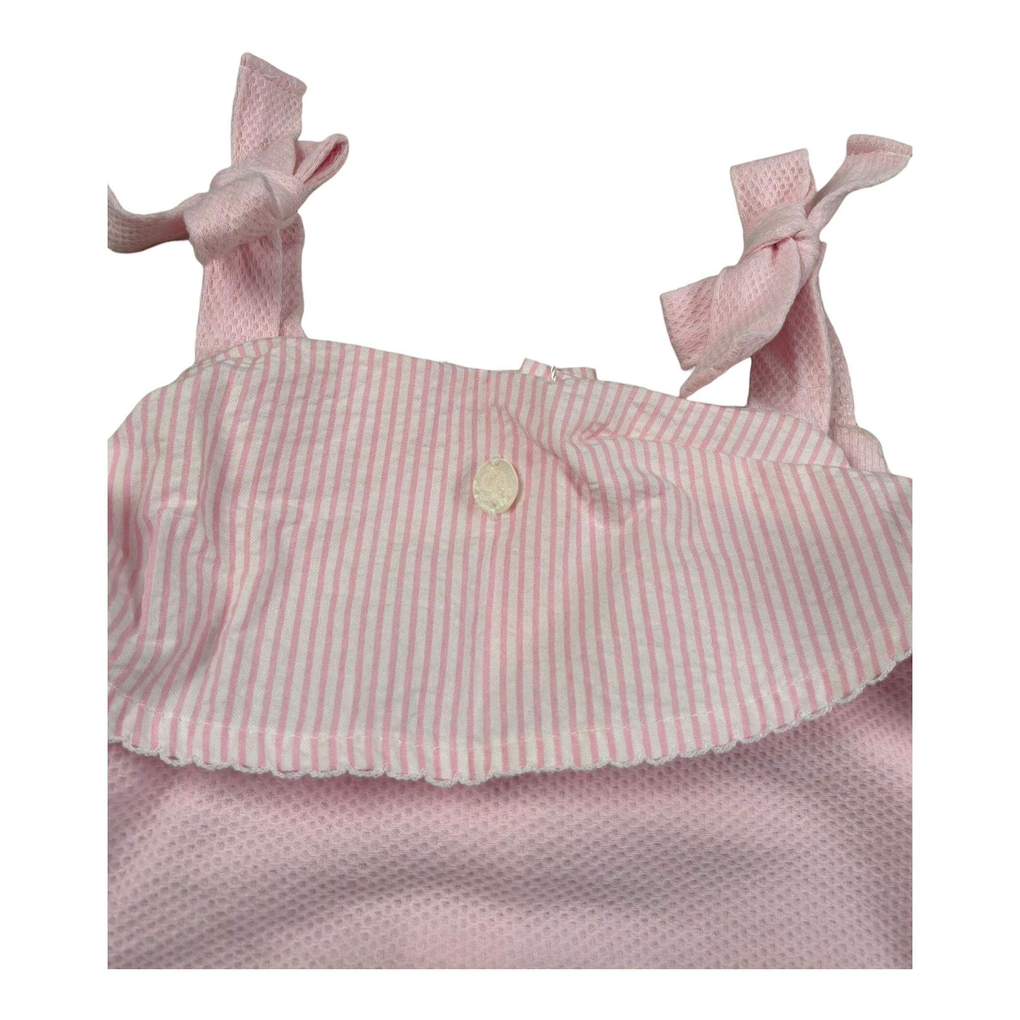 Babidu Pagliaccetto Giromanica Tinta Unita per Bambina 33340 ROSA BABIDU 