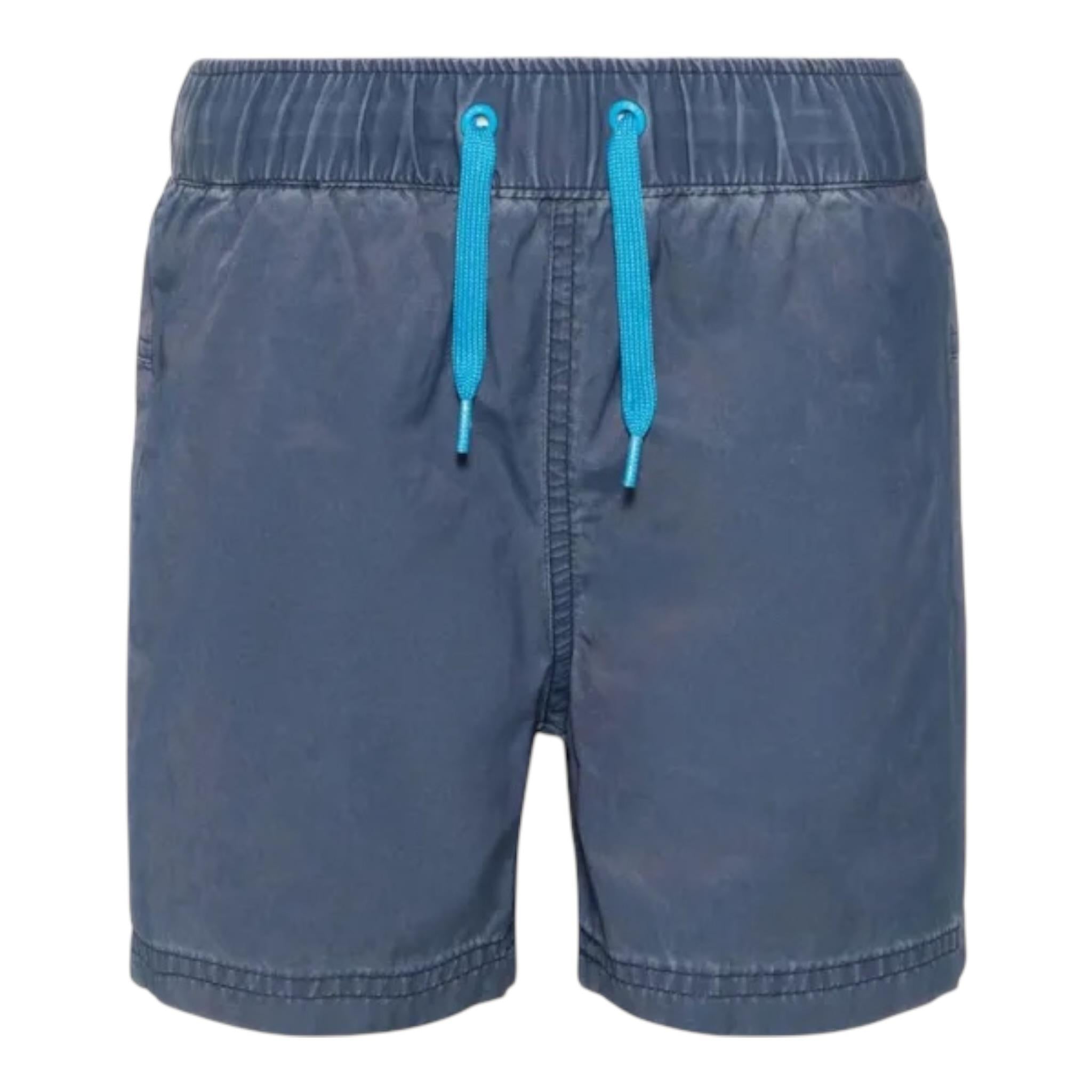 Name It Bermuda tinta unita con Elastico In Vita Blu per Bambino 13147756 BLU NAME IT 