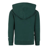 SAINT BARTH felpa tinta unita con cappuccio e stampa Verde per Bambino OLI0001 VERDE SAINT BARTH 