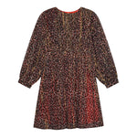 MICHAEL KORS abito manica lunga fantasia maculata Nero per Bambina R30172 NERO MICHAEL KORS 