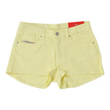 Diesel Short Tinta Unita con Girovita Regolabile per Bambina J01274 GIALLO DIESEL 