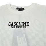 Please T-Shirt Girocollo Tinta Unita con Stampa per Bambino MBF2030B72 BIANCO PLEASE 