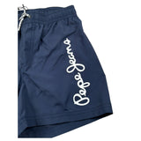 Pepe Jeans Costume Tinta Unita con Logo per Bambino PBB10344 BLU PEPE JEANS 