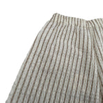 Per Te Pantalone Modello Palazzo Fantasia A Righe per Neonata 34257 BIANCO/BEIGE PER TE 