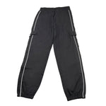 DISCLAIMER pantalone tinta unita con elastico in vita Nero per Bambino 24IDK58224 NERO DISCLAIMER 