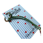 Saint Barth Portachiavi In Paglia con Anguria per Bambina 00204L ROSSO SAINT BARTH 